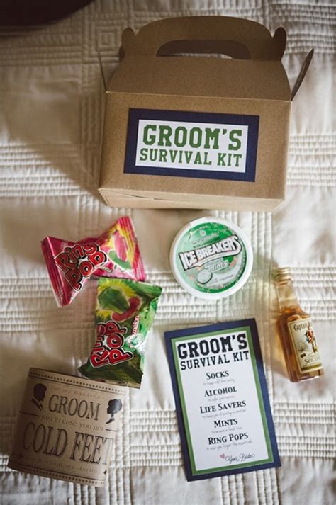 Add to that the fact that many couples today might be entering their second or third marriage, and the task of finding a thoughtful and surprising gift they don't already have is practically a monumental feat. 20 Seriously Sweet Wedding Morning Gift Ideas for Grooms ...