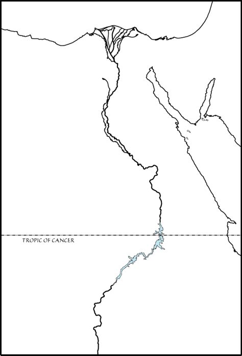 30 Blank Map Of Ancient Egypt Maps Database Source