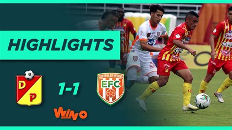 Pereira Vs Envigado Goles Y Highlights Liga Betplay Dimayor 2020