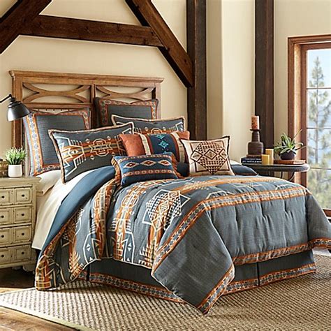 (map and directions included.) with 24/7 access to our extensive inventory, the bed bath & beyond app makes it easy to stock up and spruce up your home on the go. Rio Grande Comforter Set in Blue - www.BedBathandBeyond.com