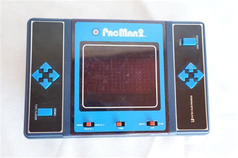 1981 Vintage Pacman 2 Handheld Game From Entex Electronic Great Shape