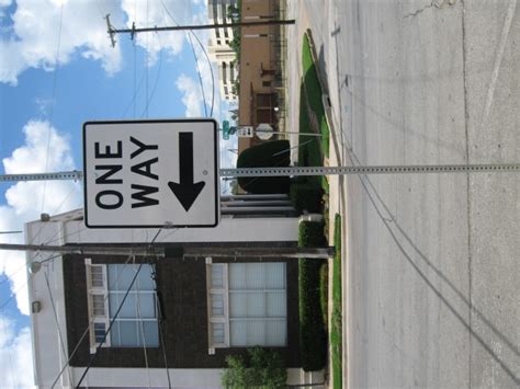 One Way Metal Street Sign Grunge Texture For Me