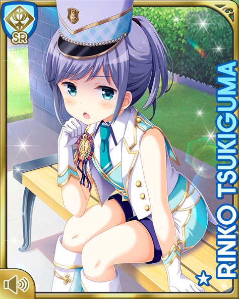 Qpflapper Tsukiguma Rinko Girlfriend Kari Silver Hair Official