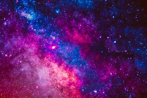 Cool Pink And Purple Galaxy Background 2022