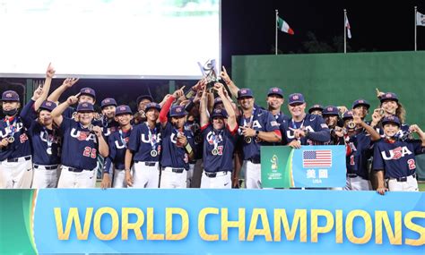 wbsc confirms u 12 baseball world cup participants and groups world baseball softball