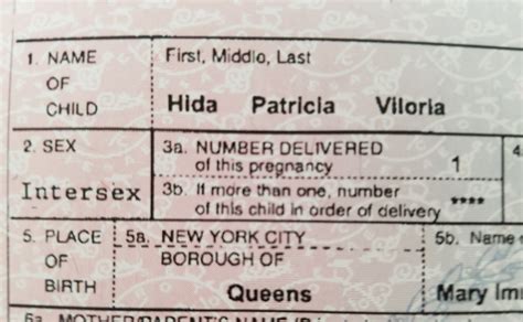 intersex birth certificate hida viloria