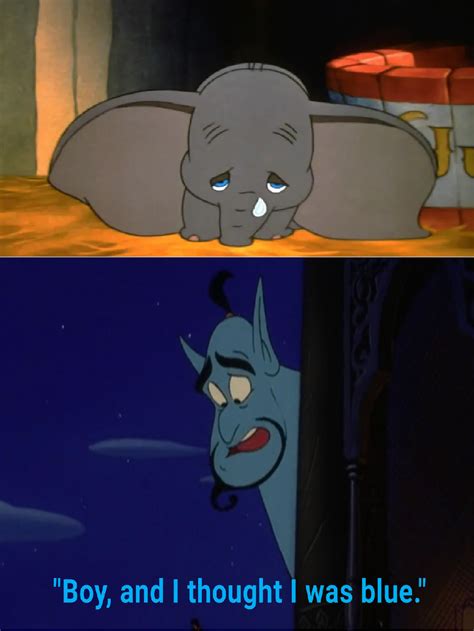 Genie Sees Dumbo Crying By Superherofan2003 On Deviantart