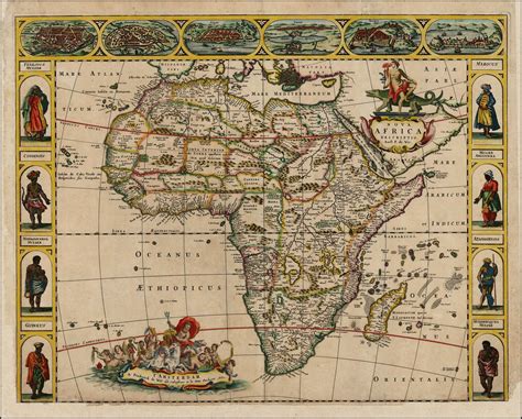 Old Political Map Of Africa