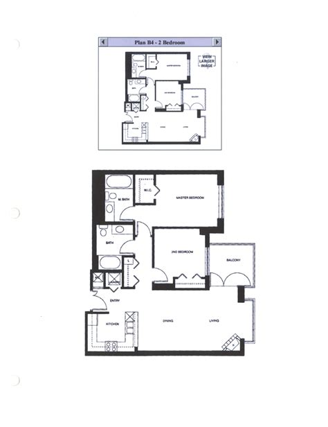 Discovery Floor Plan F 1 Bedroom The Mark Downtown San Diego Condos