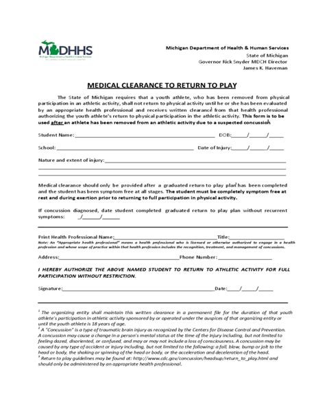 2022 Medical Clearance Form Fillable Printable Pdf And Forms Handypdf