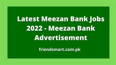 Latest Meezan Bank Jobs Meezan Bank Advertisement