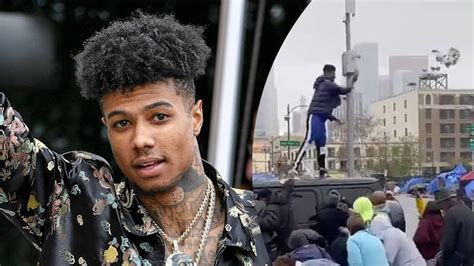 Rapper Blueface Tossing Wads Of Cash Into Skid Row Sparks Criticism