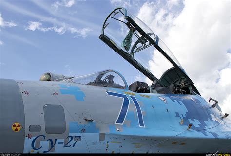 71 Ukraine Air Force Sukhoi Su 27 At Gdynia Babie Doły Oksywie