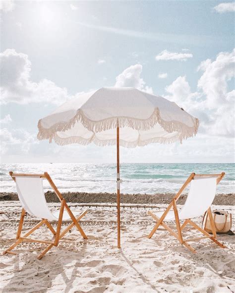 Beach Days Essentials Discover Stylish White Cabana Chairs Perfect For