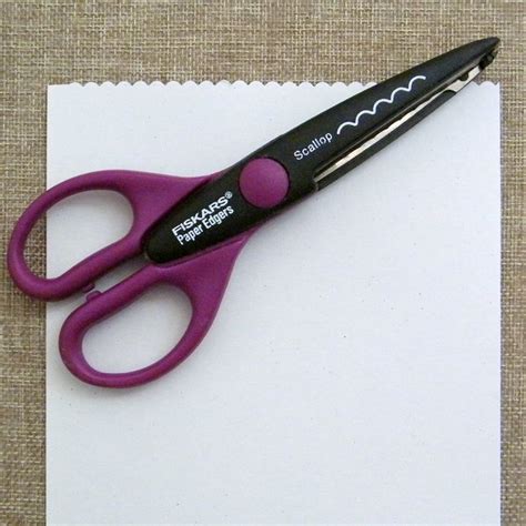 Fiskars Paper Edgers Scallop Scissors For Crafts Fiskars Scissors