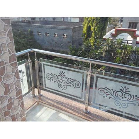 Find here stainless steel railings, ss railings manufacturers, suppliers & exporters in india. Silver SS And Glass Stainless Steel Glass Balcony Railings, Rs 1200 /running feet | ID: 19893413255