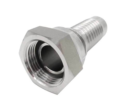 Stainless Steel Female Bsp 60 Degree Cone Hose Fitting Qc Hydraulics