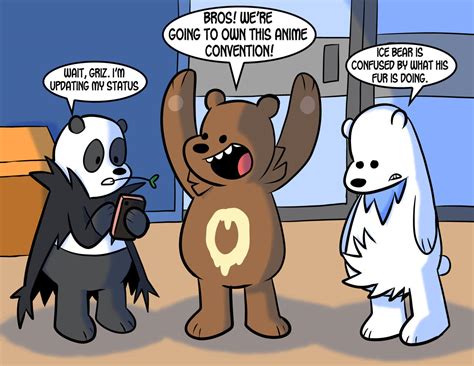 Anime Convention We Bare Bears Know Your Meme