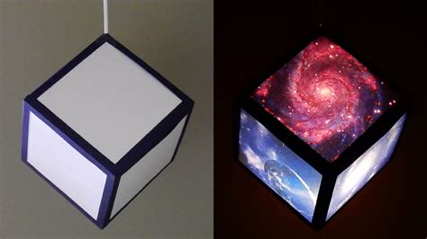 Diy Pendant Lamplantern Galaxy Cube Home And Room Decor Ezycraft