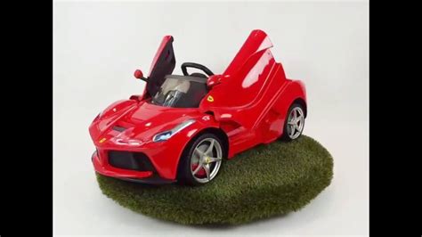 Carro Electrico Ferrari Para Niño Ultimo Coche