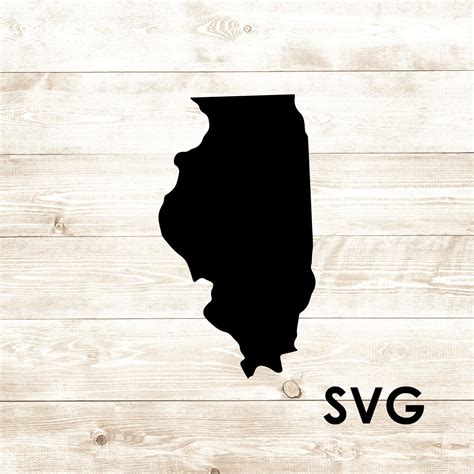 Illinois State Svg Digital Download Etsy