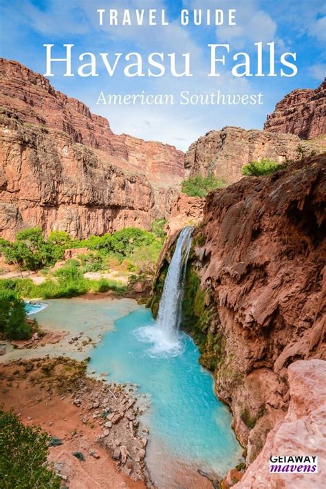 How To Get To Legendary Waterfalls Along Havasu Creek Arizona