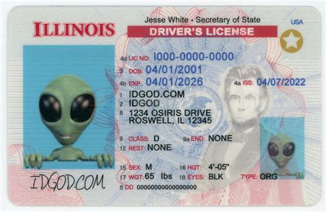 Illinois Fake Id Real Idgod Official Fake Id Maker Website