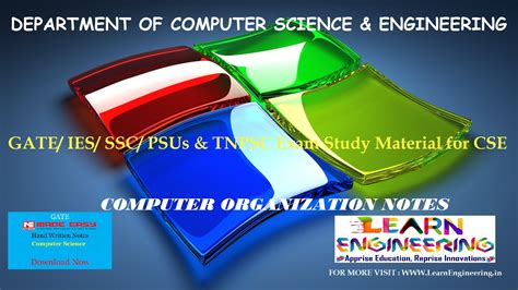 (note that c and c++ editions are also available and are equally • computer design; COMPUTER ORGANIZATION NOTES - Learnengineering.in