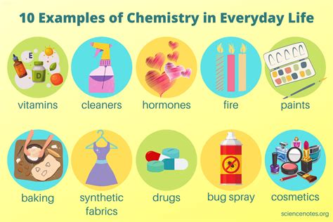What Are Some Examples Of Chemistry In Daily Life