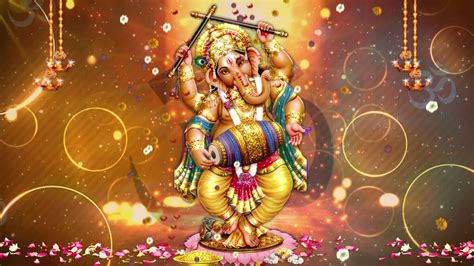 Free Ganesh Background Animated Video Hdganesh Background Animated