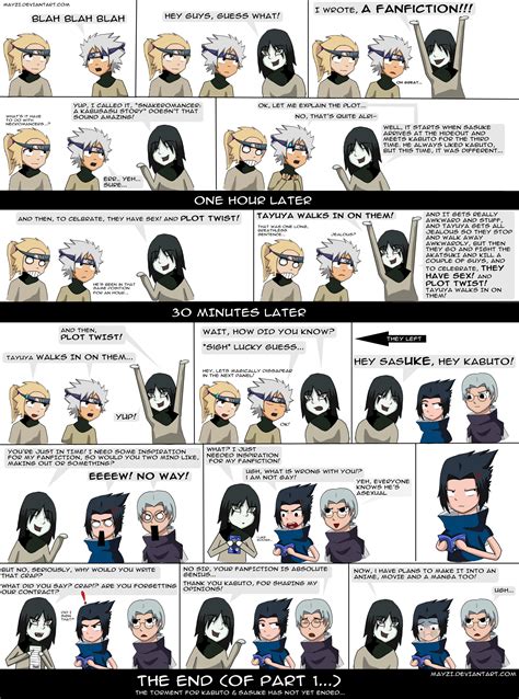 Naruto Comic Orochimarus Fanfiction Part 1 By Mayzzi