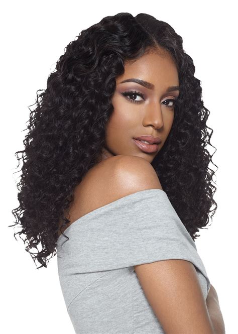 Curl centric is always so inspired by the weave hairstyles we see for black women. Outre Premium Purple Pack Human Hair Weave DEEP WAVE 10" - 18"