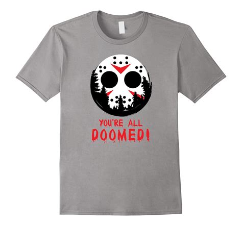 Youre All Doomed T Shirt Halloween Horror Shirt Fl Sunflowershirt