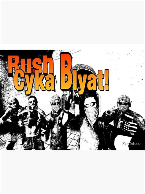 Rush B Cyka Blyat Unisex T Shirt Poster For Sale By Aminoss004