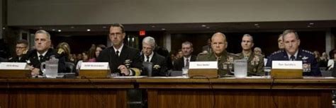 All 5 Military Joint Chiefs Depart From Commander And Chief To Condemn