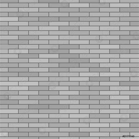 Grey Brick Wall Stock Vector 2171160 Crushpixel