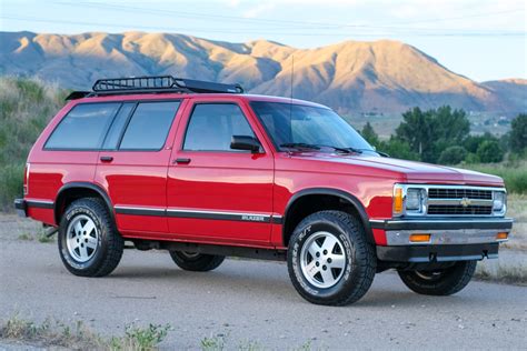 No Reserve 1991 Chevrolet S 10 Blazer 4x4 For Sale On Bat Auctions