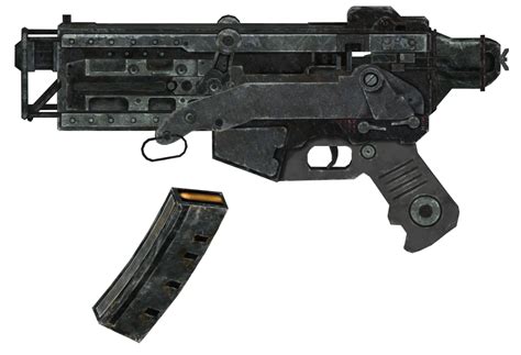10mm Submachine Gun Fallout New Vegas Fallout Wiki Fandom