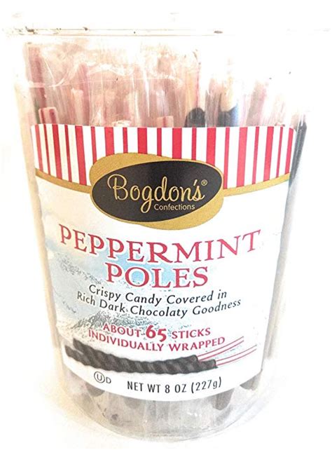 Bogdons Old Fashioned Peppermint Sticks Tub