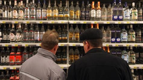 russian alcohol consumption down 9 percent since 2009