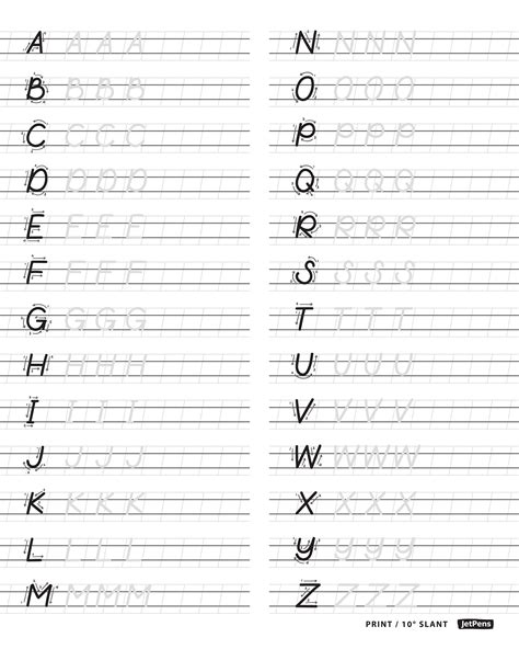 Printable Handwriting Worksheets5 Pages Letters Words And Etsy