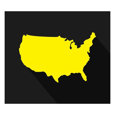 Mapa De Estados Unidos Sobre Fondo Blanco 4710573 Vector En Vecteezy