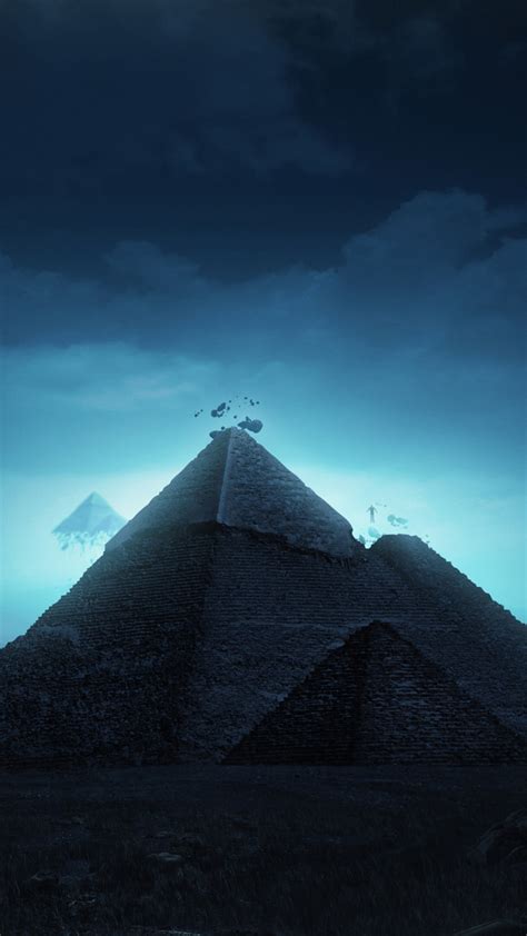 Surreal Pyramids 4k Wallpapers Hd Wallpapers Id 27376
