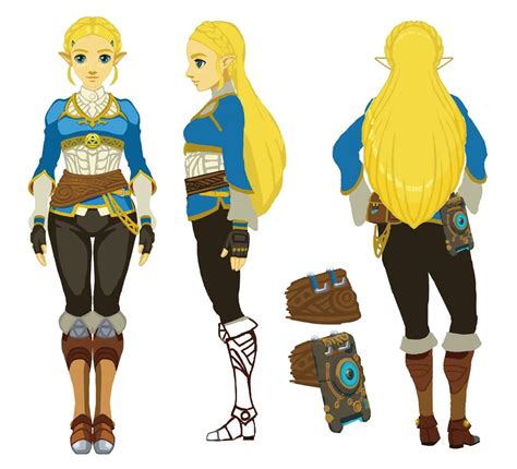 Princess Zelda Concept Artwork The Legend Of Zelda Breath Of The Wild Art Gallery Legend Of