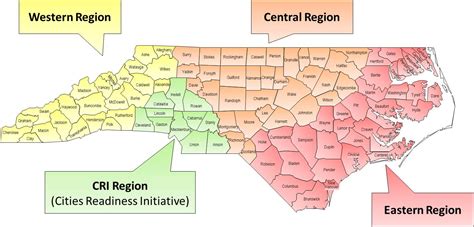 Best Photos Of Nc County Major Cities Map Nc Map North Carolina