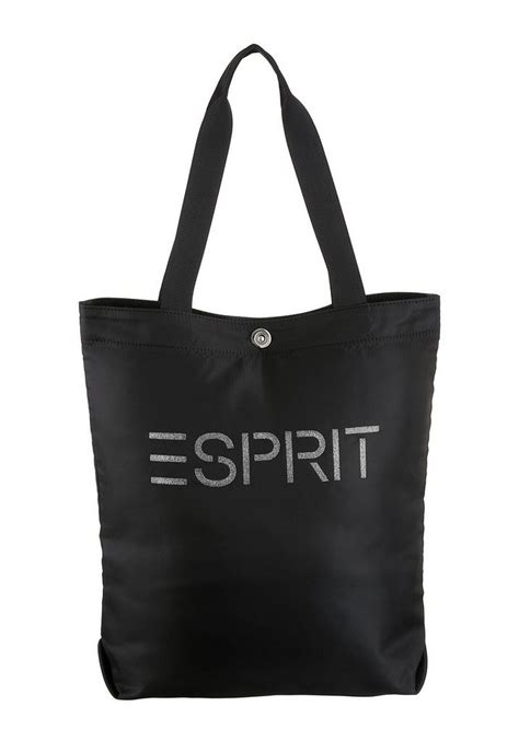 Esprit Shopper Mit Auffälligem Marken Logo In Glitzer Schrift Online