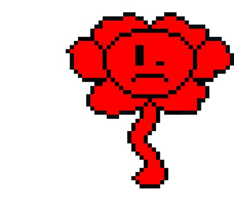 Dn Underfell Flowey Battle Sprite Pixel Art Maker