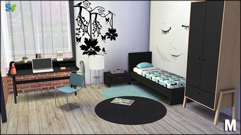 My Sims 4 Blog Greg Bedroom Set By Mango Sims