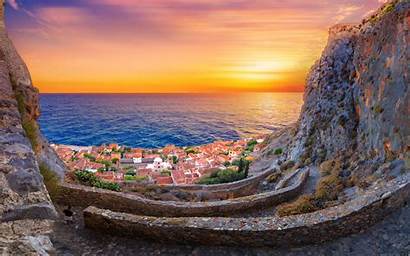 Greece Monemvasia Beaches Peloponnese Greek Visit Shutterstock
