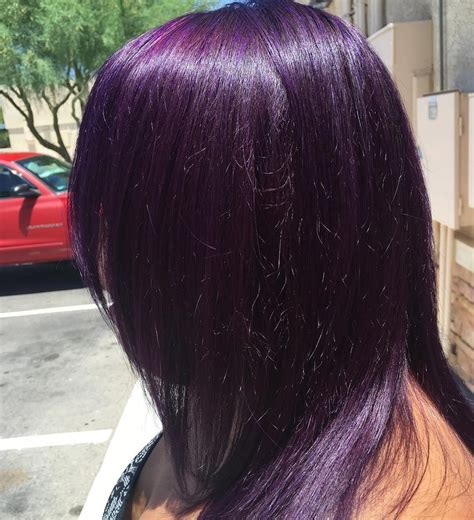 47 Famous Dark Lilac Hair 50 Stylish Dark Purple Hair Color Ideas
